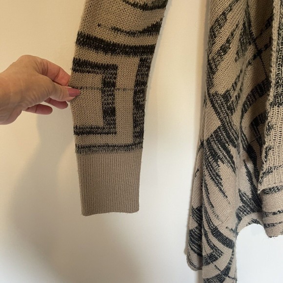 Amuse Society Asymmetrical Cardigan Sweater The Buckle Copper XS - Picture 5 of 7